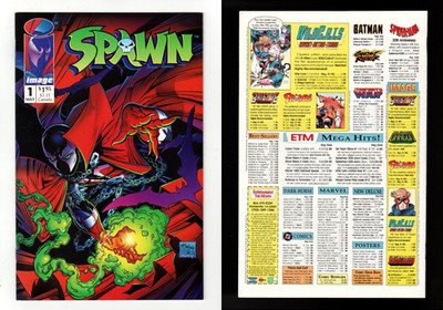 SPAWN #1 (9.6/NM+) IMAGE COMICS 1992 TODD McFARLANE/CGC IT!