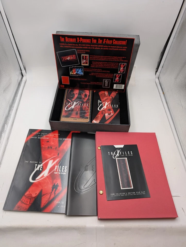 X-Files Fight the Future Special Collector's Edition VHS Box Set Script Film - Image 2 of 4