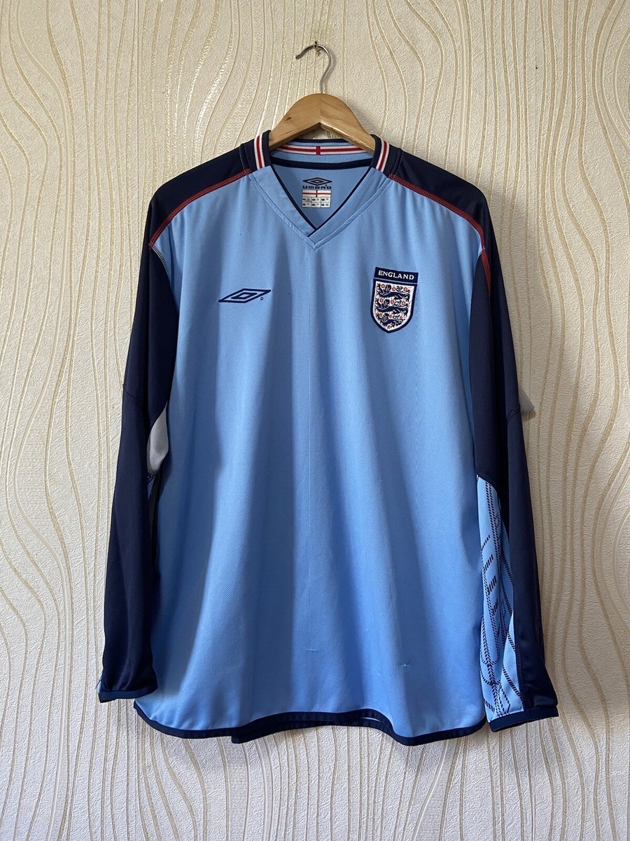 ENGLAND 2002 2004 GOALKEEPER FOOTBALL SHIRT SOCCER JERSEY UMBRO sz