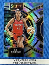 2024 #113 Didi Richards Panini Select WNBA Premier Silver Prizm Mystics