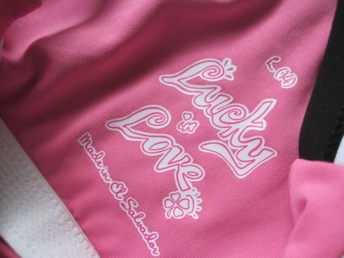Lucky in Love Fast rally Girls L 14 Pink Tennis dress NEW NWT - Picture 4 of 5