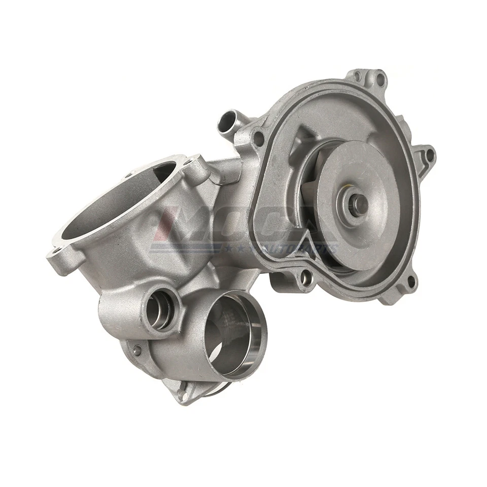 Water Pump Engine Aluminum Cooling Thermostat fits 06-10 BMW 550i X5 750Li 4.8L - Image 3 of 4