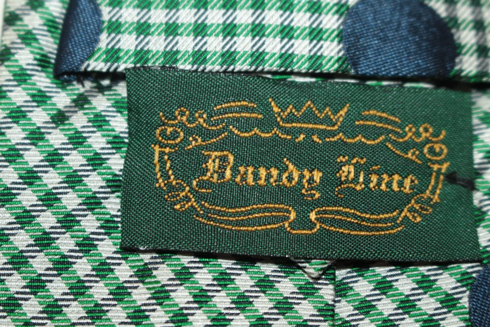 Corbata de seda DUNDY LINE Hecha en Italia F78718 Foto 4 de 4