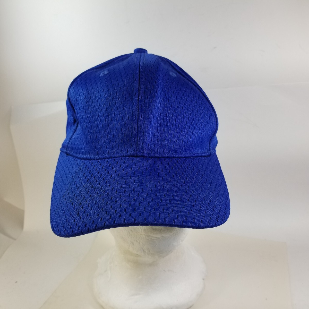 Vintage Blue Blank Hat Cap Strap Back Baseball Youth Kids