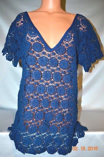 $120 Victorias Secret Beach SEXY Crochet Swim Cover Up NWT S - Picture 2 of 2