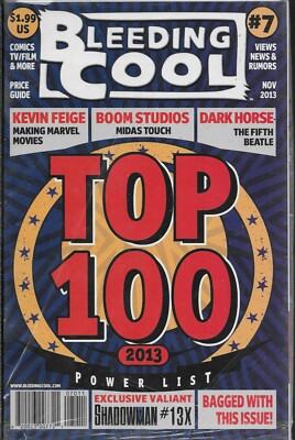 Bleeding Cool No.7 / 2013 Bagged with Shadowman No.13X