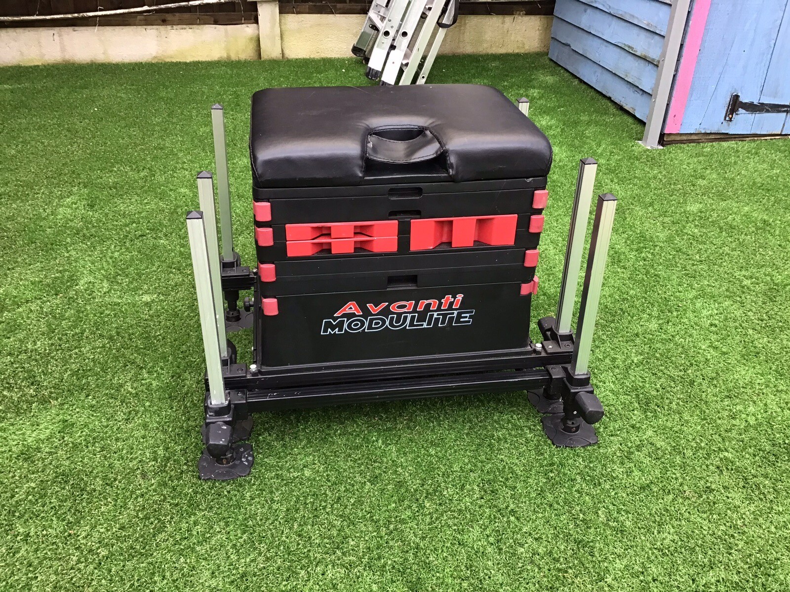 fishing seat box used eBay