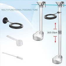 Aquarium Feeding Tube Fish Shrimp Feeder with Feeding Bowl Dish