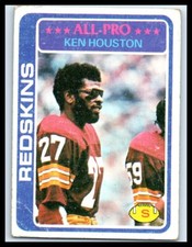 1978 Topps #10 Ken Houston Football Card