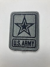 USA ARMY STAR LOGO TACTICAL MILSPEC 3 INCH ARMY ACU HOOK PATCH
