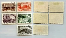 Russia USSR 1949 SC 1420-1424 used. rtc5884