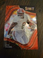 2022 SELECT DRAFT PICKS RED LASER PRIZM FIELD LEVEL JOSH JACOBS #179