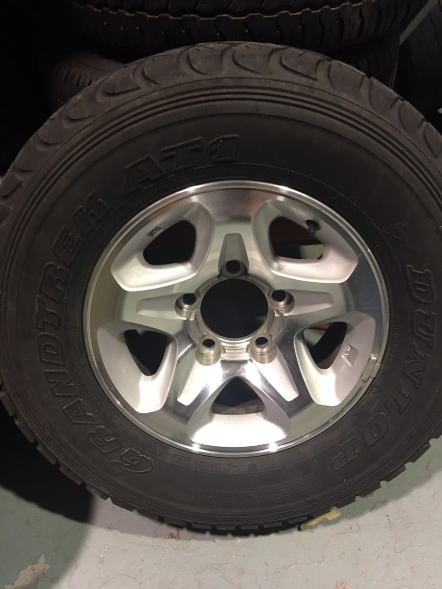 LandCruiser TOYOTA alloy wheel VDJ76/78/79/V8 series +DUNLOP 265