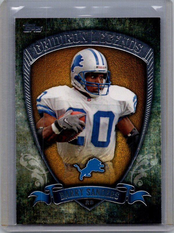 2013 Topps #GL-BS Barry Sanders Gridiron Legends | eBay