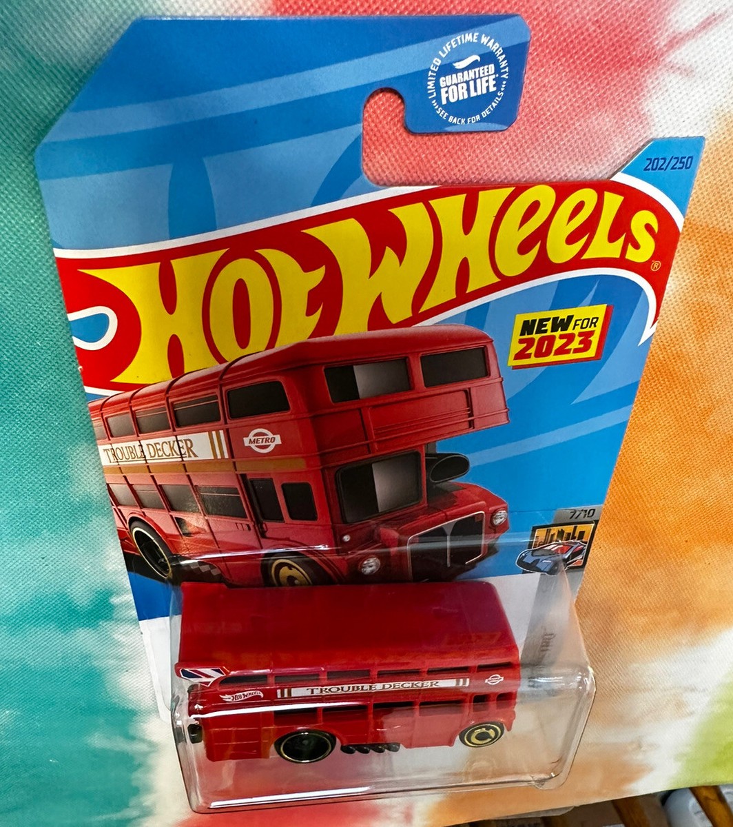 カーズ オーバーサイズ DOUBLE DECKER BUS Amazon.com: Hot Wheels 2023#202/250 HW Metro #7/10 Double
