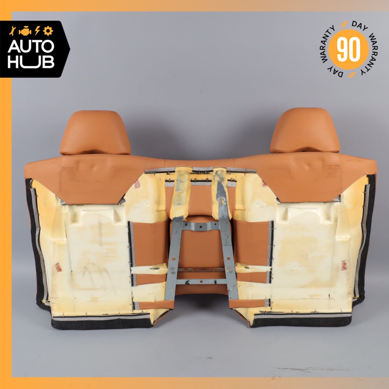 08-12 Maserati GranTurismo M145 Rear Upper Top Seat Cushion Cuoio OEM 61k