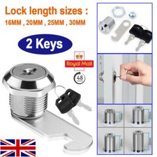 CAM LOCK LOCKER FURNITURE LOCK POST MAIL BOX LOCK CAMLOCK CABINET DRAWER KEYS UK