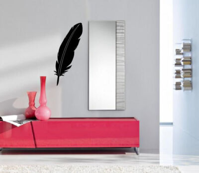 Feather Old School Writing Utensil Decor Wall Mural Vinyl Art Decal Sticker M505