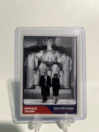 Donald Trump 45th & 47TH U.S President Custom Made Trading Card