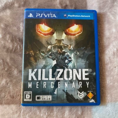 Used KILLZONE MERCENARY PS Vita Japanese Version S/F from Japan w/case