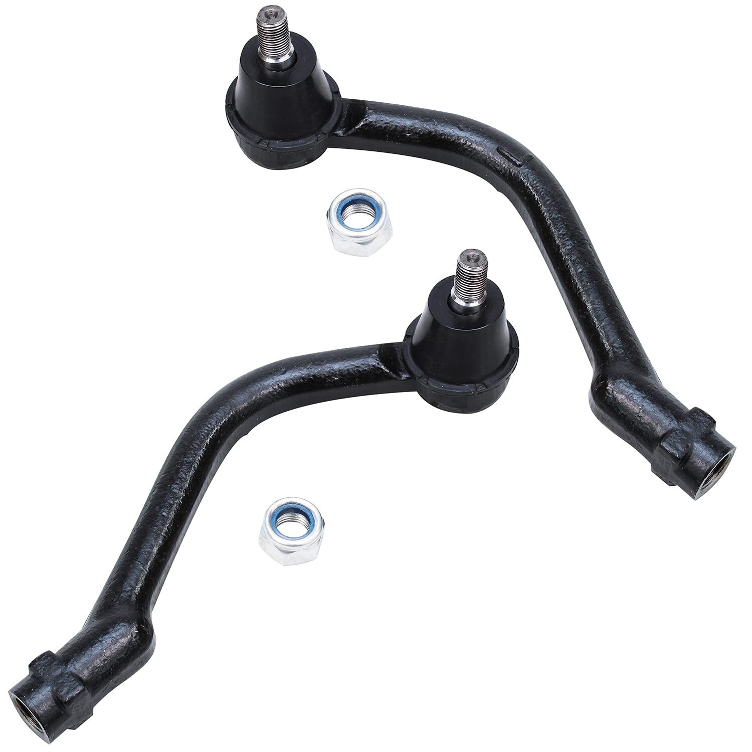 Front Upper Lower Control Arms Tie Rods Boots Sway Bars for 06-08 Hyundai Sonata