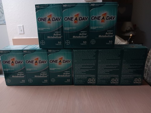 One A Day Vitamins Women's Active Metabolism Multivitamin 50 Tablets, 9