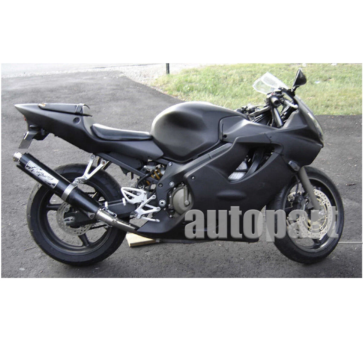 Matte Black Fairing Kit for Honda CBR600F4i 2001 2002 2003 CBR600 F4i  Plastic