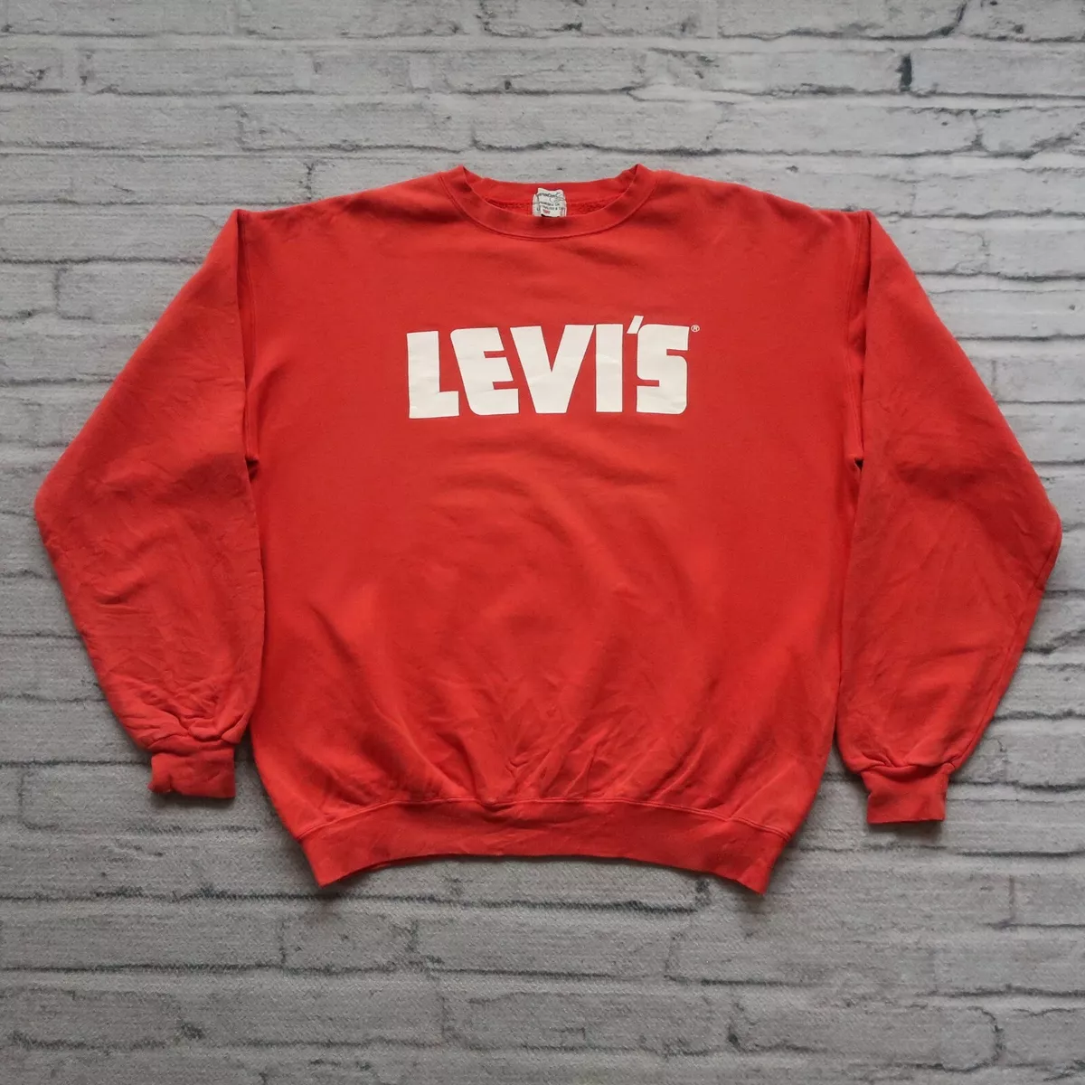 Levi's logo sweatshirt sale