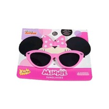 Minnie Mouse Sunglasses Kids Disney Junior Pink UV Protection Sun-Staches NEW