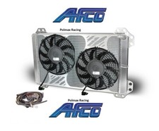 Afco Heat Exchanger Upgrade Kit For 2010-14 F-150 6.2 Raptor Vmp Roush Whipple