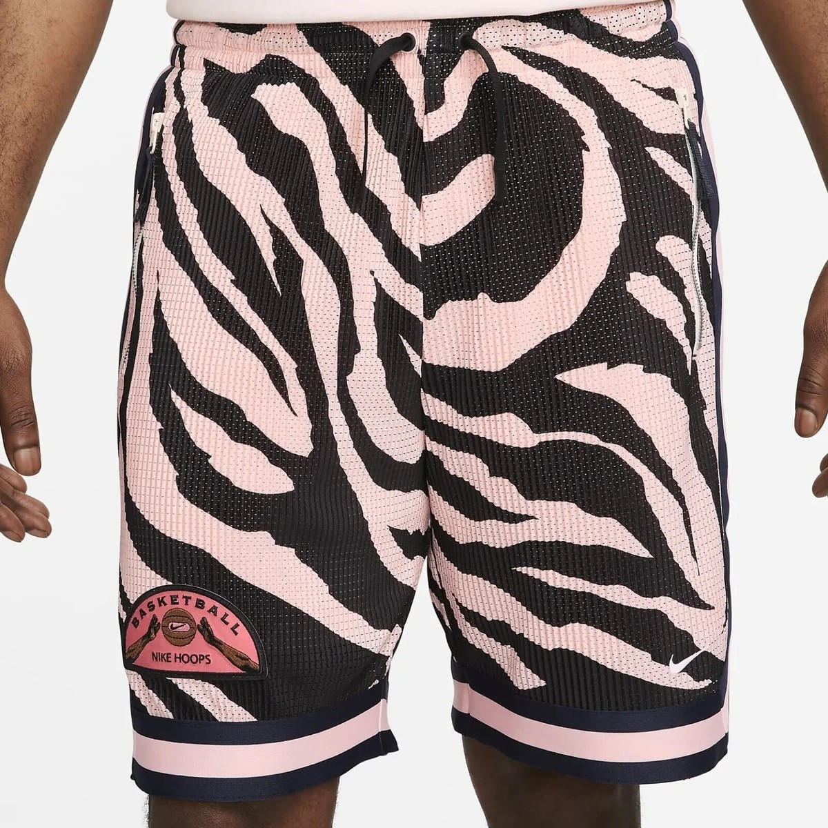 Nike Basketball Shorts Premium Zebra Print Pink Bloom DX0227 Nike Basketball Shorts Premium Zebra Print Pink Bloom DX0227