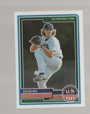 V79) 2023 Panini USA Baseball Stars and Stripes Austin Nye RC #13
