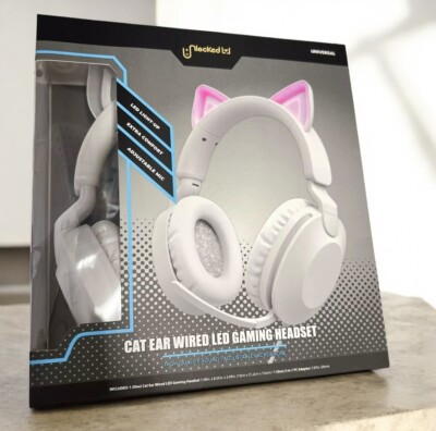 Cat Ear Wired Led Gaming Headset