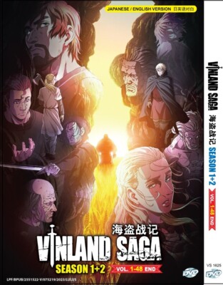 DVD Anime Vinland Saga TV Series Season 1+2 Vol.1-48End English