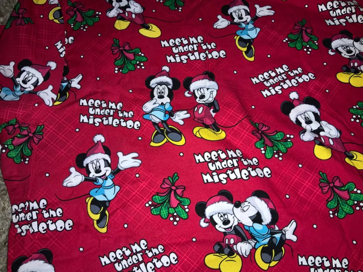Disney christmas scrub tops clearance
