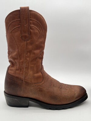 NWOT Tecovas Bandera Brown Leather Cowboy Boots Size 12 SEMI-NEW Tecovas THE BANDERA Ranch Cowboy Work Boot Men Sz  main image 2