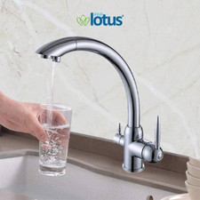 Drei-Wege-Wasserhahn 3 in 1 Armatur Küche Chrom Wasserhahn Wasserfilter YZ-1699