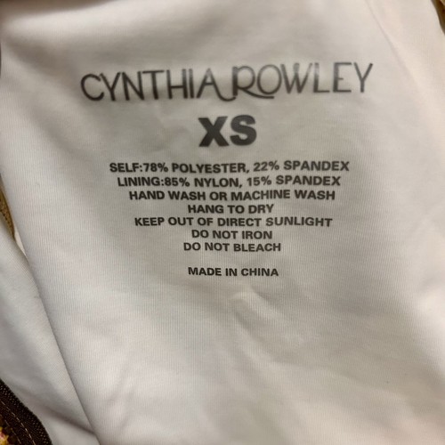 CYNTHIA ROWLEY COSTUME DA BAGNO DONNA MULTICOLORE PARADISE SURF TG XS manica lunga - Foto 7 di 7