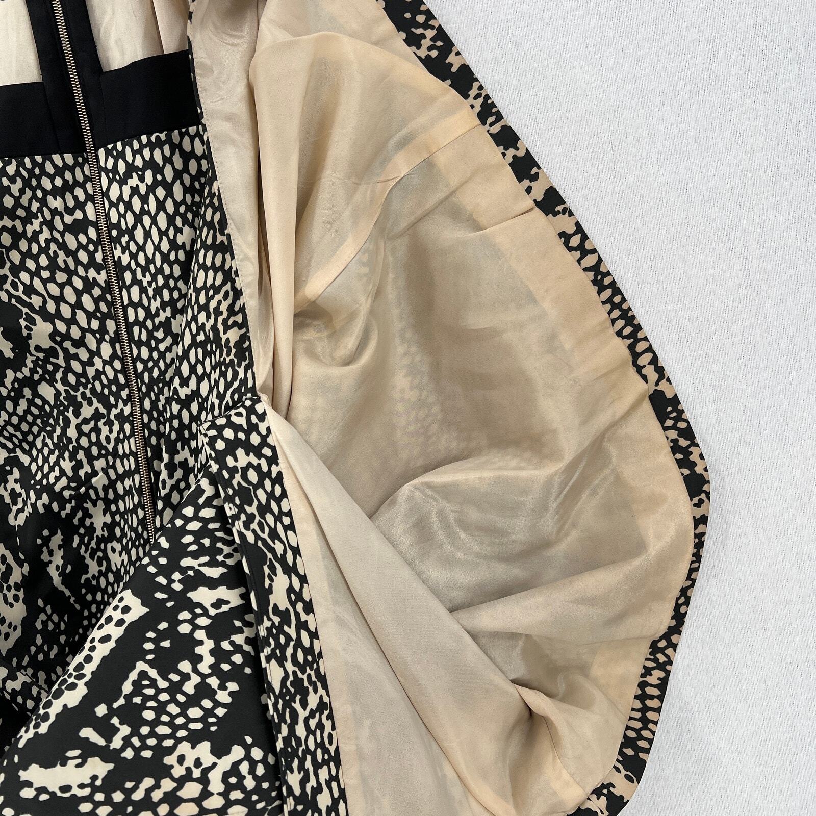 KAREN MILLEN Python Printed Halter Sheath Dress W… - image 15