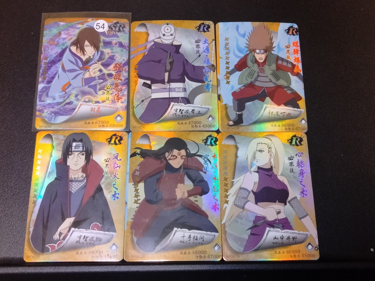 Hashirama Senju 6 Card Naruto Shippuden Trading Card Anime CCG | eBay