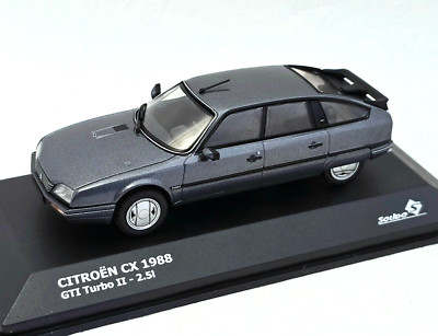 Citroen CX GTI Turbo 2, 1988, grau-Metallic, SOLIDO 1:43