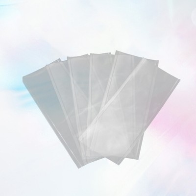 50pcs PVA Water Soluble Bag Carp Fishing Bag Mesh Bag for Solid Bait (White)