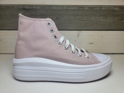 Converse Chuck Taylor Move Platform Shoe Canvas Pink Sneakers Women Size 7