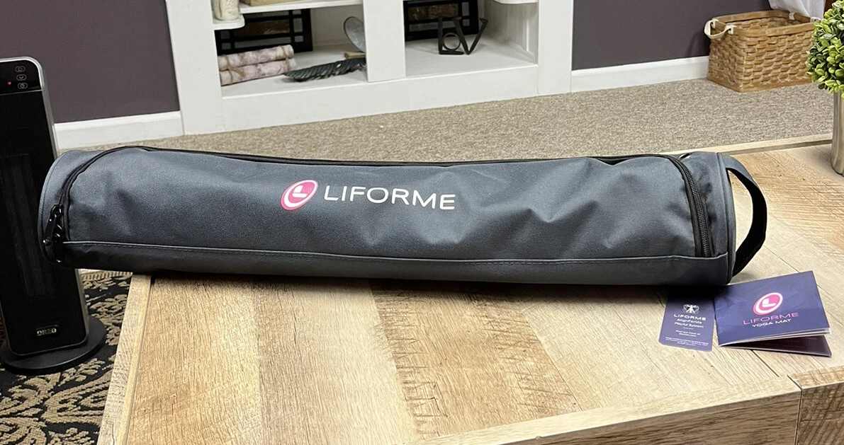 Liforme Kids Yoga Mat Playful Blue Includes Carry Bag New eBay