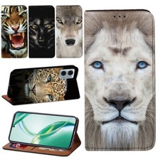 Leather Stand Cover Case Fits Motorola Moto E14/ G24/G34/G35/G45/G55/G85/Edge 50