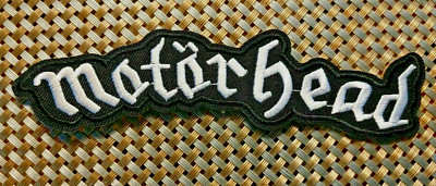 Motorhead (band) Embroidered Patch Iron-On Sew-On US ship Lemmy Heavy Metal