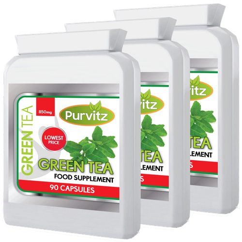 GREEN TEA EXTRACT 850mg Increase Energy Strong Antioxidant Slimming 270