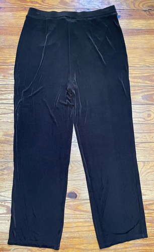 Easy Spirit Acetate/Spandex Slinky Brown Pants Size Medium - Picture 2 of 7