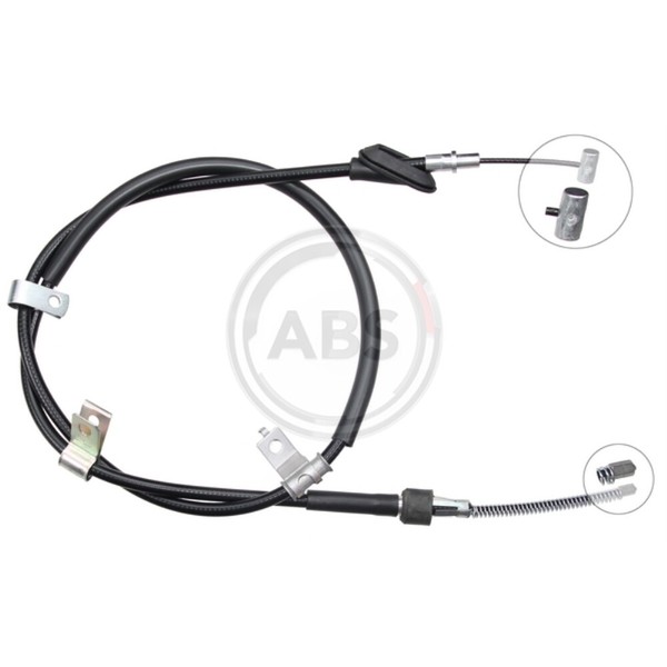 A.B.S. Handbremsseil Bremsseil Links Passend FüR Suzuki Liana SchräGheck-image