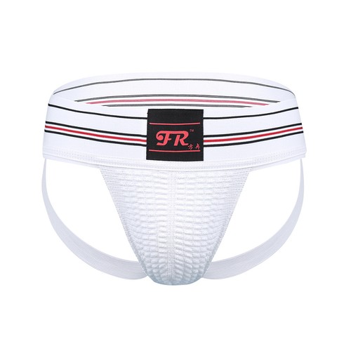 Men Athletic Supporter Jockstrap Bulge Pouch Open Butt Sports Sexy Underwear - Picture 21 of 46